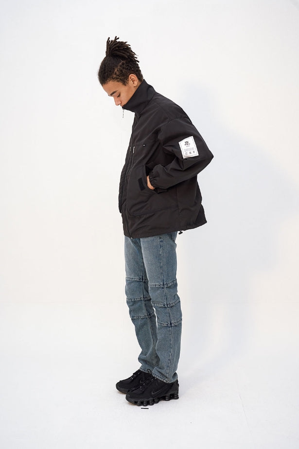 オーワイ(OY) ZIPPER JACKET - BLACK