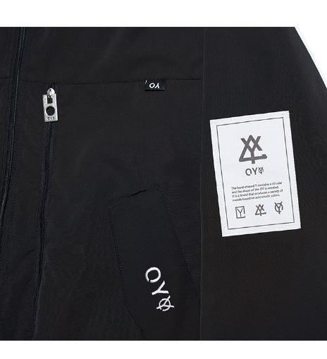 オーワイ(OY) ZIPPER JACKET - BLACK