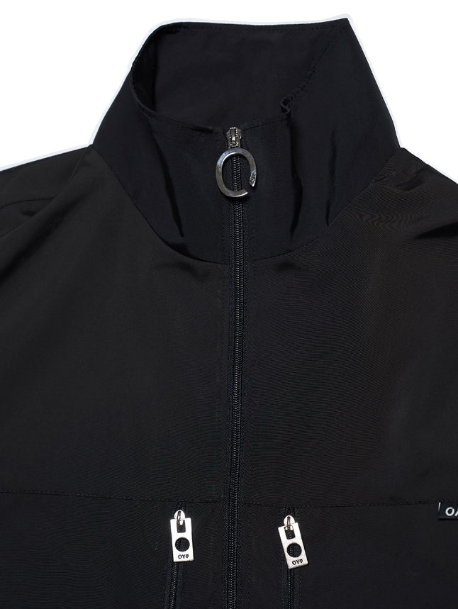 オーワイ(OY) ZIPPER JACKET - BLACK
