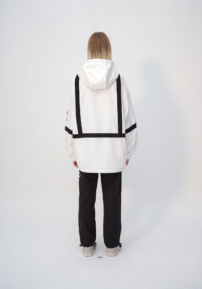 オーワイ(OY) TAPE POCKET JACKET - WHITE
