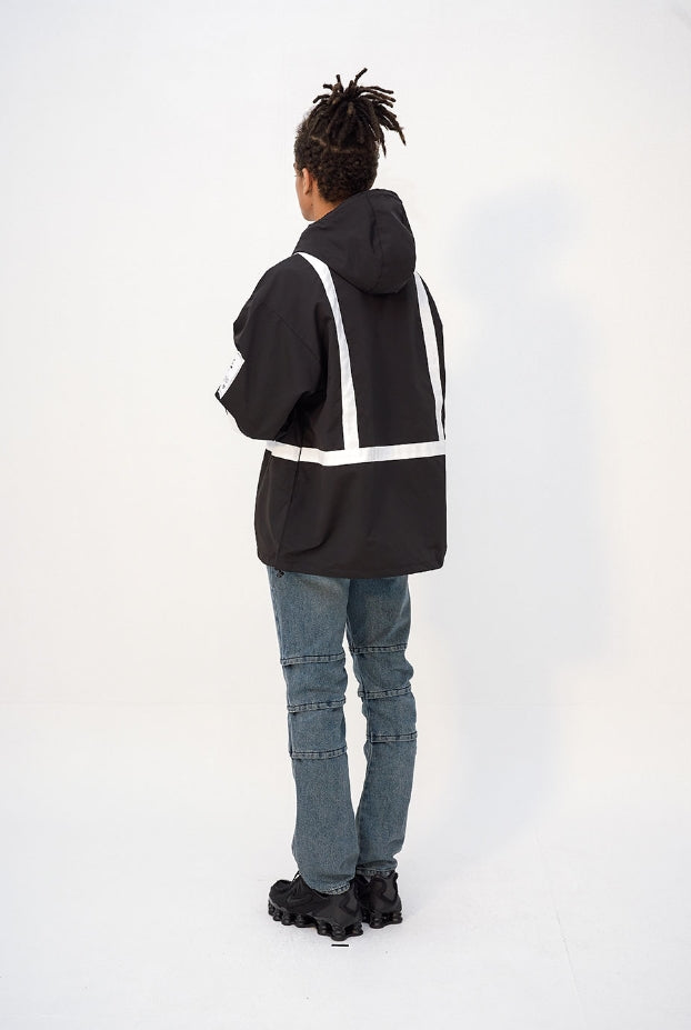 オーワイ(OY) TAPE POCKET JACKET - BLACK
