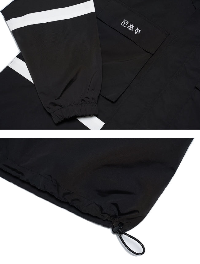 オーワイ(OY) TAPE POCKET JACKET - BLACK