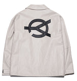オーワイ(OY) LEATHER JACKET - BEIGE