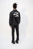 オーワイ(OY) LEATHER JACKET - BLACK