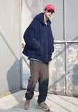 メスノウン(MASSNOUN) DOUBLE SOFT WOOL GASMASK II SHORT JUMPER MFEPD002-NV
