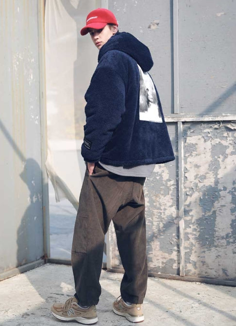 メスノウン(MASSNOUN) DOUBLE SOFT WOOL GASMASK II SHORT JUMPER MFEPD002-NV
