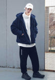 メスノウン(MASSNOUN) DOUBLE SOFT WOOL GASMASK II SHORT JUMPER MFEPD002-NV