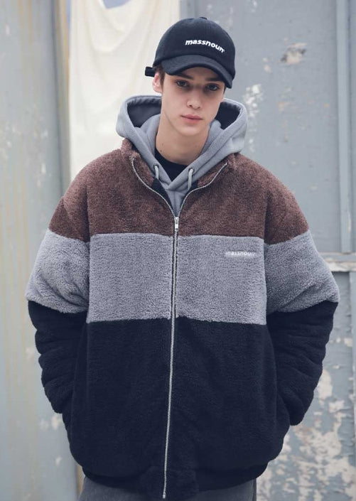 メスノウン(MASSNOUN) THIRD STAGE DOUBLE SOFT WOOL JUMPER MFEPD003-BK