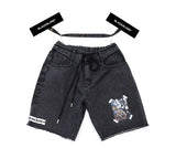 ブラックブロンド(BLACKBLOND) BBD Innocent Denim Shorts (Black)