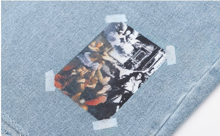 ブラックブロンド(BLACKBLOND) BBD Innocent Denim Shorts (Light blue)