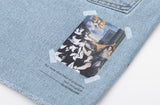 ブラックブロンド(BLACKBLOND) BBD Innocent Denim Shorts (Light blue)