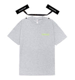 ブラックブロンド(BLACKBLOND) BBD Original Border Logo Short Sleeve Tee (Grey)