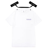 ブラックブロンド(BLACKBLOND) BBD Original Border Logo Short Sleeve Tee (White)