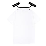 ブラックブロンド(BLACKBLOND) BBD Original Border Logo Short Sleeve Tee (White)