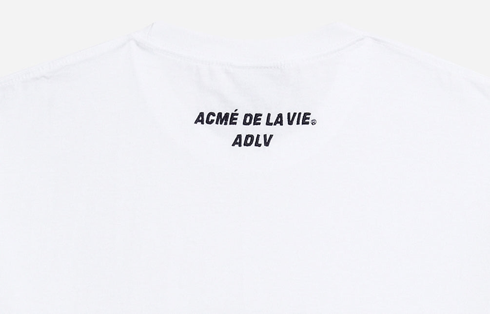 アクメドラビ(acme' de la vie) ADLV HOTDOG SHORT SLEEVE T-SHIRT WHITE