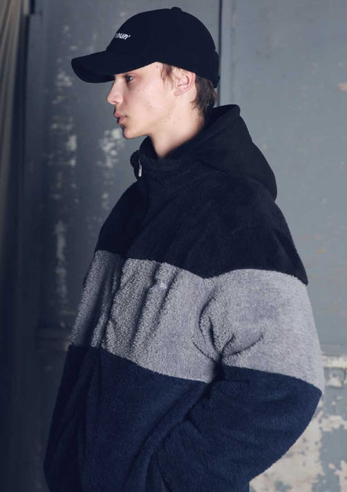 メスノウン(MASSNOUN) THIRD STAGE DOUBLE SOFT WOOL JUMPER MFEPD003-NV