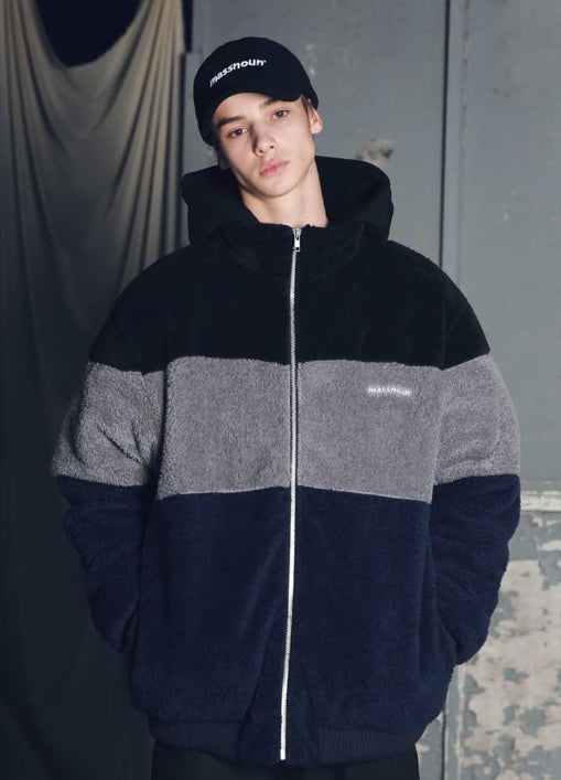 メスノウン(MASSNOUN) THIRD STAGE DOUBLE SOFT WOOL JUMPER MFEPD003-NV