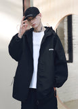 メスノウン(MASSNOUN) SB STREET OVERSIZED RAINCOAT MSNCT001-BK