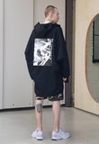 メスノウン(MASSNOUN) SB STREET OVERSIZED RAINCOAT MSNCT001-BK