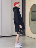 メスノウン(MASSNOUN) SB STREET OVERSIZED RAINCOAT MSNCT001-BK