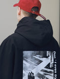 メスノウン(MASSNOUN) SB STREET OVERSIZED RAINCOAT MSNCT001-BK