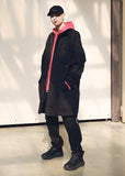 メスノウン(MASSNOUN) SL LOGO M-51 FISHTAIL LONG COAT MSNCT002-BK