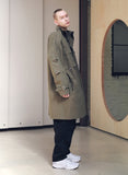 メスノウン(MASSNOUN) SL LOGO M-51 FISHTAIL LONG COAT MSNCT002-KK