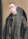 メスノウン(MASSNOUN) SL LOGO M-51 FISHTAIL LONG COAT MSNCT002-KK