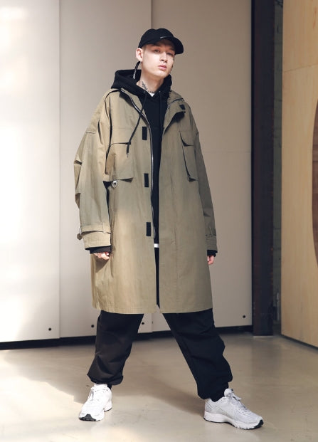 メスノウン(MASSNOUN) SL LOGO M-51 FISHTAIL LONG COAT MSNCT002-KK