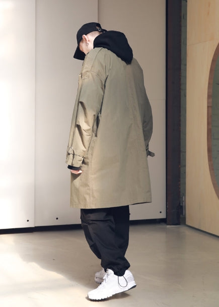 メスノウン(MASSNOUN) SL LOGO M-51 FISHTAIL LONG COAT MSNCT002-KK