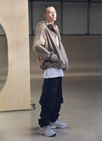 メスノウン(MASSNOUN) SL LOGO POCKET STRING JACKET MSNJK001-BG
