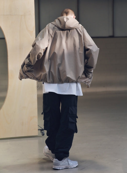 メスノウン(MASSNOUN) SL LOGO POCKET STRING JACKET MSNJK001-BG