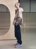 メスノウン(MASSNOUN) SL LOGO POCKET STRING JACKET MSNJK001-BG