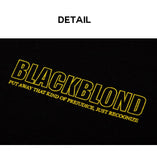 ブラックブロンド(BLACKBLOND) BBD Original Border Logo Short Sleeve Tee (Black)
