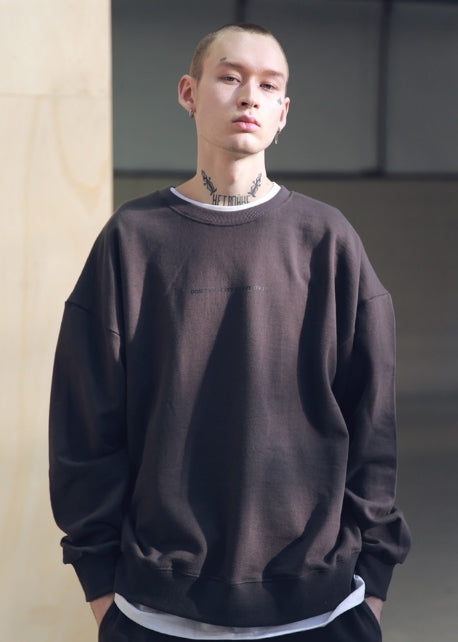 メスノウン(MASSNOUN) SB DOPE OVERSIZED SWEATSHIRTS MSNCR002-DG