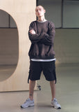 メスノウン(MASSNOUN) SB DOPE OVERSIZED SWEATSHIRTS MSNCR002-DG