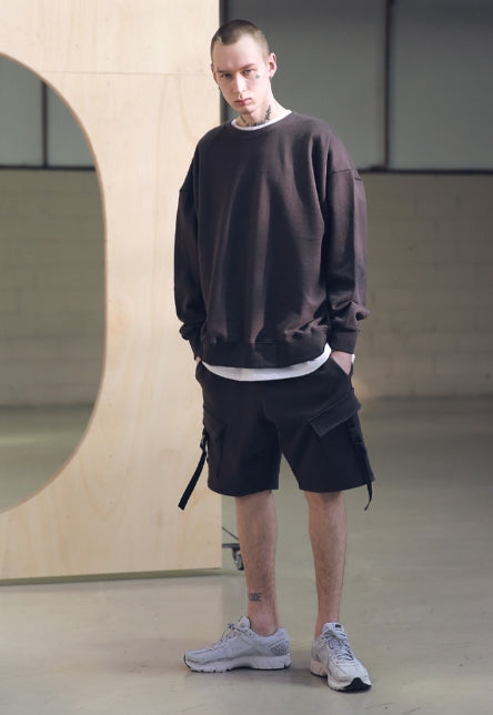 メスノウン(MASSNOUN) SB DOPE OVERSIZED SWEATSHIRTS MSNCR002-DG
