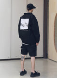 メスノウン(MASSNOUN) SL LOGO FIELD SHIRTS JACKET MSNJK003-BK