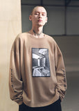 メスノウン(MASSNOUN) SB HATCHET OVERSIZED LONG SLEEVE MSNLS001-BG