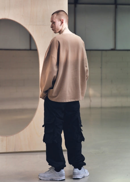メスノウン(MASSNOUN) SB HATCHET OVERSIZED LONG SLEEVE MSNLS001-BG