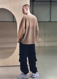 メスノウン(MASSNOUN) SB HATCHET OVERSIZED LONG SLEEVE MSNLS001-BG
