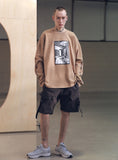 メスノウン(MASSNOUN) SB HATCHET OVERSIZED LONG SLEEVE MSNLS001-BG
