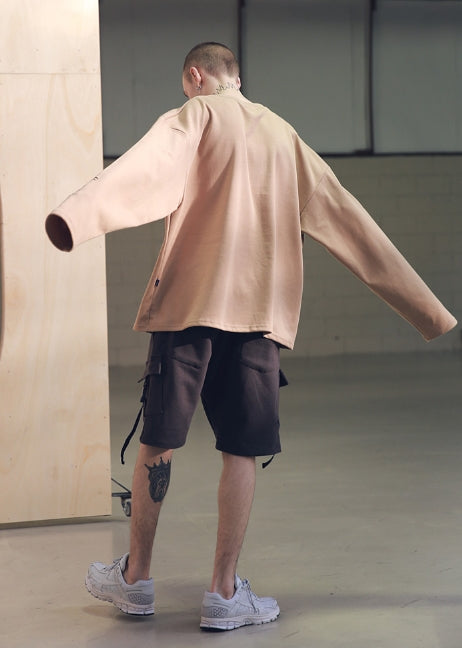 メスノウン(MASSNOUN) SB HATCHET OVERSIZED LONG SLEEVE MSNLS001-BG