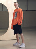 メスノウン(MASSNOUN) SB HATCHET OVERSIZED LONG SLEEVE MSNLS001-OR