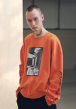 メスノウン(MASSNOUN) SB HATCHET OVERSIZED LONG SLEEVE MSNLS001-OR