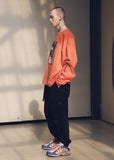 メスノウン(MASSNOUN) SB HATCHET OVERSIZED LONG SLEEVE MSNLS001-OR