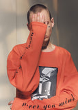 メスノウン(MASSNOUN) SB HATCHET OVERSIZED LONG SLEEVE MSNLS001-OR