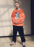 メスノウン(MASSNOUN) SB HATCHET OVERSIZED LONG SLEEVE MSNLS001-OR