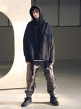 メスノウン(MASSNOUN) SB TWO POCKET LONG SHIRTS MSNST001-BK