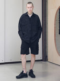 メスノウン(MASSNOUN) SB TWO POCKET LONG SHIRTS MSNST001-BK